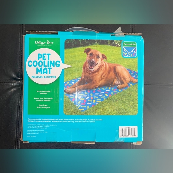 UNIQUE PETZ - PET COOLING MAT MULTICOLOR SIZE 20 in X 36 in - Picture 3 of 3
